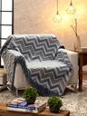 Ver imagem 1 de Manta para Sofá Jacquard Cartagena Azul J2 - 135x150cm