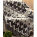 Ver imagem 2 de Manta para Sofá Jacquard Cartagena Preta J1 - 135x150cm