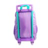 Mochila de Rodinhas Fundo do Mar Sereia Infantil Cor Lilás - 3