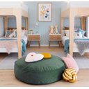 Ver imagem 1 de Futton Turco Redondo Veludo Paris Ø70cm Verde