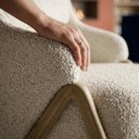 Ver imagem 6 de Poltrona Decorativa Madri Pes Madeira Boucle Tce 1010 Moll