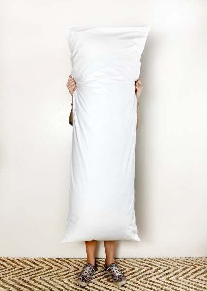 Travesseiro body pillow 40x130cm Fibra Siliconada - Com Zíper & Fronha - 2