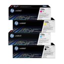 Ver imagem 1 de Kit 4 Toners Hp Original 128a Ce320a Ce321a Ce322a Ce323a
