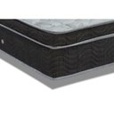 Ver imagem 3 de Cama Box Baú King: Colchão Molas Bonnel Ortobom Nanolastic Light + Base CRC Suede Gray(186x198)