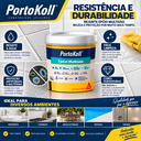 Ver imagem 4 de Kit 18 Rejunte Multiuso Epóxi Branco Porto Koll 1kg