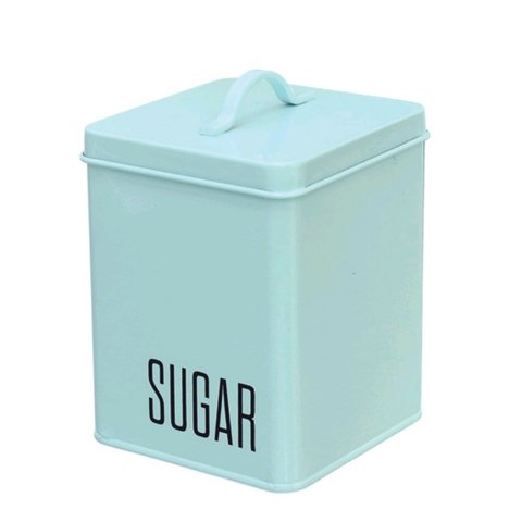 Pote para Açúcar de Aço Galvanizado Silky 1,7 L - Haüskraft Pote223