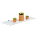 Ver imagem 1 de Prateleira Branca MDF 60 x 15cm Suporte Invisível