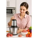 Ver imagem 3 de Multiprocessador Triturador de Carne 3l Alimentos Legumes Moedor de Alimentos 110v