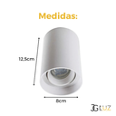 Ver imagem 4 de Kit 14 Spot Sobrepor Redondo Direcionável + 14 Lâmpada Mr16 - Branco - Bco Quente 3000k