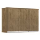 Ver imagem 1 de Armário/Aéreo Módulo 3 Portas VALEN Cor Amêndoa PASSE BEM