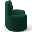 Ver imagem 6 de Sofá 2 Lugares 140cm Orgânico para Sala de Estar Living Larissa L02 Bouclê Verde - Lyam Decor