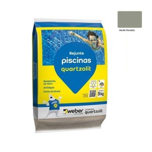 Rejunte Piscina Quartzolit 5kg - Verde Floresta