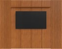 Ver imagem 3 de Painel para TV até 75 Polegadas 100% MDF 234CMX250CM Prateleira Apolo - Mavaular Naturale