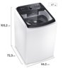 Máquina de Lavar Electrolux 17kg Perfect Care Lev17 com Água Quente/vapor Branca 220v - 4