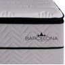 Cama Box Casal com Baú + Colchão Molas Ensacadas Pillow Hyper Gel Barcelona Hellen 138x188:marrom - 2