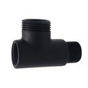 Ver imagem 3 de Adaptador De Torneiras Preto Fosco Para Máquina De Lavar Roupas E Louça