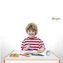 Ver imagem 7 de Mesinha Infantil Madeira Didatica Mesa Vermelha MDF Estudos Lanche Multiuso Quarto Infantil Brinqued