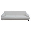 Ver imagem 2 de Sofá Stok 3 Lugares Cor Cinza com Pés Pretos 250 Cm - 60850