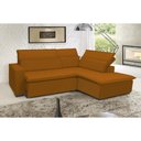 Ver imagem 1 de Sofá Istambul 2.60x1.90m Retrátil e Reclinável com Chaise - Terra