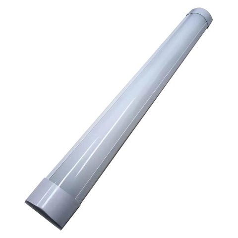 Kit 4 Luminárias LED Slim Sobrepor 18W 3000k Branco Quente
