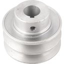 Ver imagem 1 de Polia Alumínio 2 Canais Perfil a 70mm com Furo 3/4 - Vonder