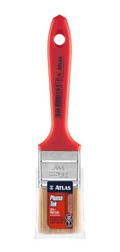 6 Pinceis Trincha Para Pintura Pluma Tek 315 Atlas 1 1/2 Pol ...
