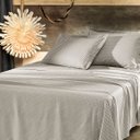 Ver imagem 2 de Jogo de Cama King 4 Peças Altenburg Toque Acetinado Slim Porcelana