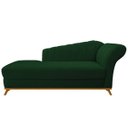 Ver imagem 2 de Recamier Vanessa 1,40M Lado Esquerdo Suede Verde - ADJ Decor