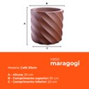 Ver imagem 3 de Vaso Maragogi Café 30 Terrano