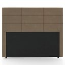 Ver imagem 2 de Cama Box Baú Casal com Cabeceira + Colchão De Molas Ensacadas Anjos Royal 64x188x138cm Bege