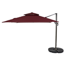 Ver imagem 1 de Ombrelone Articulavel 3x3 com Estrutura em Alumínio e Aço e Tecido Sintético Impermeável com Base