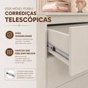 Ver mais imagens de Guarda-Roupa 3 Portas para Quarto de Bebê 100% MDF Apolo