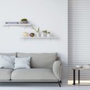 Ver imagem 2 de Prateleira Retangular (Selo Fsc) 60 x 30 cm Branca Bemfixa