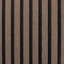 Ver imagem 1 de Papel de Parede Ripado Madeira Marrom+ Cola Inclusa- Vinilico Lavável