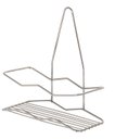 Ver imagem 1 de Suporte Porta Shampoo ZigZag Cromado Sem Furo Para Registro - Cód 04369