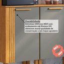 Ver imagem 4 de Cozinha Modulada Compacta 4 Peças 7 Portas e 1 Gaveta 221cm 100% MDF Viena Espresso Móveis