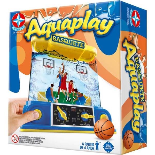 Jogo De Aquaplay Do Robô 14 Cm De Plástico Azul em Promoção na