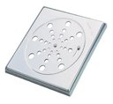 Ver imagem 1 de Ralo Grelha Inox para Banheiro Quadrado 15x15 com Fecho