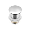 Ver imagem 1 de Válvula/ralo Tanque Metal Click Cromado 1.1/4