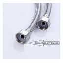 Ver imagem 4 de Engate Mangueira Flexível Misturador Monocomando 60cm (par)