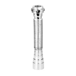 Sifão Sanfonado Universal Cr + Engate Flexível Trançado 40cm - 6