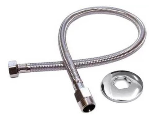 Engate Mangueira Flexível Trançado Aço Inox 60 Cm - 2