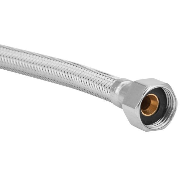 Engate Mangueira Flexível Trançado Aço Inox 60 Cm - 8
