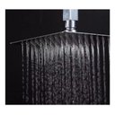 Ver mais imagens de Ducha Chuveiro Slim Quadrado Metal 20x20cm Com Braço De Teto