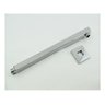 Ducha Chuveiro Slim Quadrado Metal 30x30cm Com Braço 30cm - 6