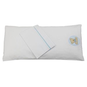 Colchonete De Carrinho Urso Bolacha Azul - Minha Casa Baby