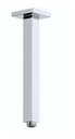 Ver imagem 3 de Braço/tubo De Teto Quadrado Para Chuveiro/ducha Inox 24 Cm