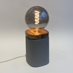Luminaria Lampinvento BULBOS VF - Cinza - 1