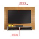 Ver imagem 3 de Painel Para TV Eros Freijó com Off White - Notável