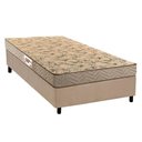 Ver imagem 1 de Conjunto Box Solteiro Colchão Espuma Paropas Compact Ag 65 D28 Royalle Clean + Base Crc Suede Clean